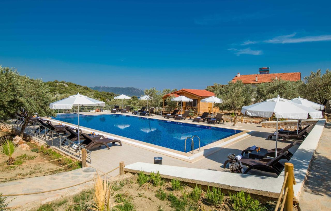 Doganin Ruhu Hotel & Bungalow Kaş Exterior foto