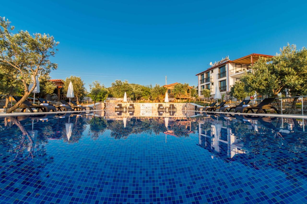 Doganin Ruhu Hotel & Bungalow Kaş Exterior foto