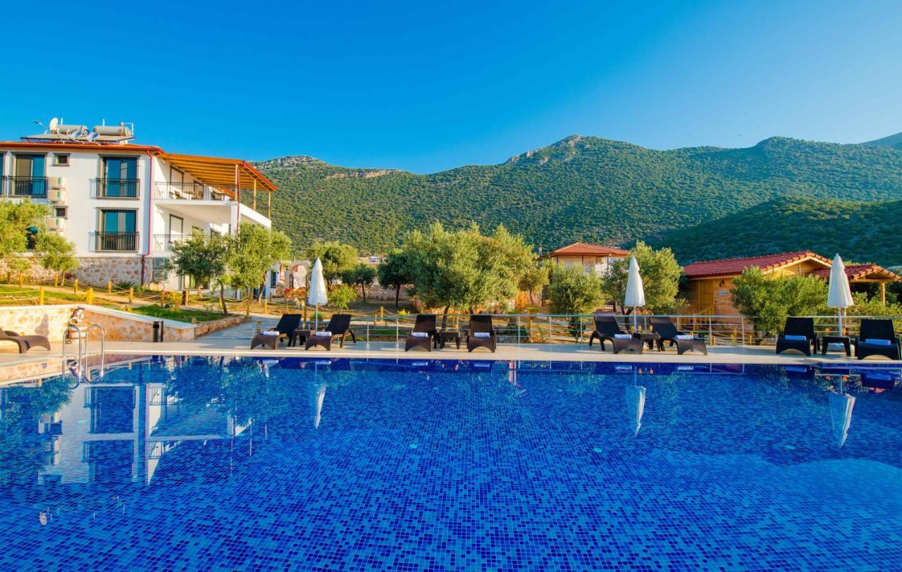 Doganin Ruhu Hotel & Bungalow Kaş Exterior foto